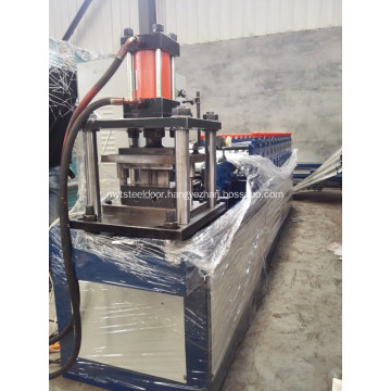 Cold metal roller shutter frame roll forming machine